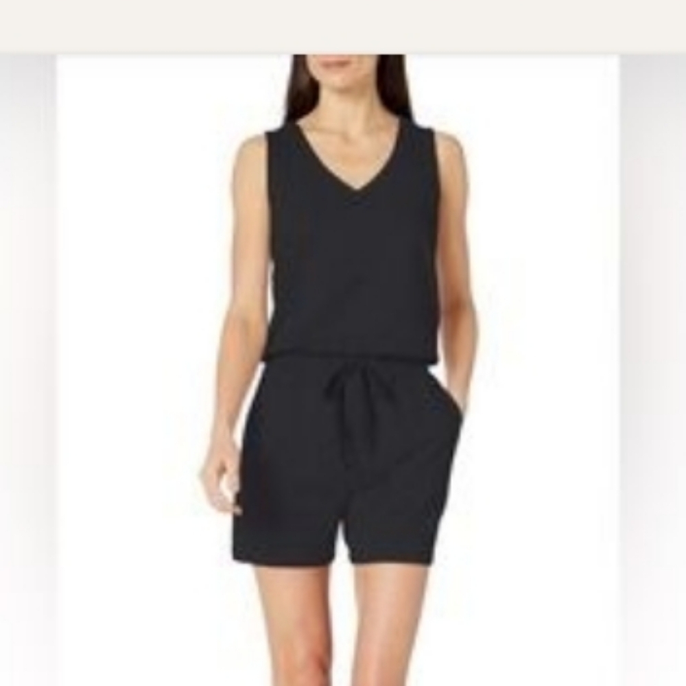 Amazon essentials black romper